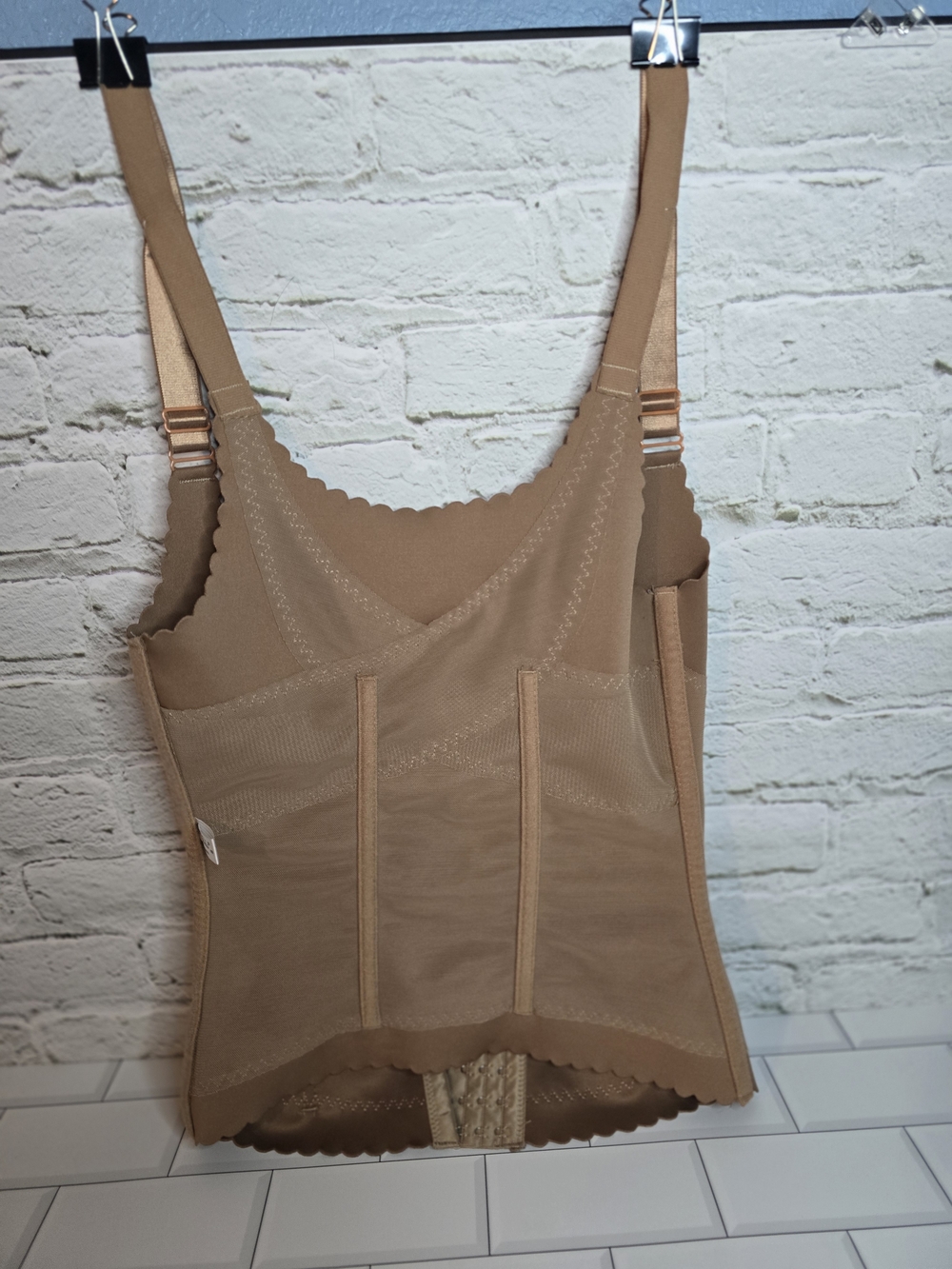 NWOT Sculpting Shaper Camisole Tank in Tan Sz S